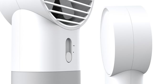 白色极简主义 工业风扇设计的优雅革新